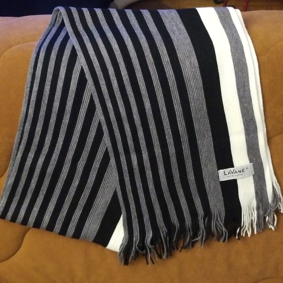 LaVane New York Other - LaVane New York Men's Striped Winter Scarf